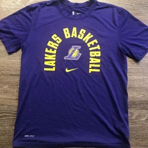 NIKE LAKERS DRI-FIT T SHIRT